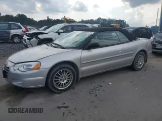 2004 Chrysler Sebring LXi with VIN 1C3EL55R24N101555, listed as a Copart auction lot 62670685 with 34,316 mi miles and Salvage title. Bid and sale history available at DreamBid. Image 1.
