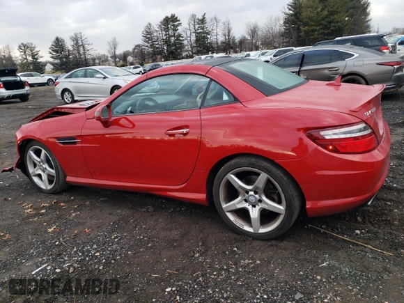 2016 Mercedes-Benz SLK 300 z VIN WDDPK3JAXGF125117, wystawiony jako Copart lot #43603875 z przebiegiem 100 376 mil mil oraz Szkoda całkowita • Salvage title. Historia ofert i sprzedaży dostępna na DreamBid. Obrazek 2.