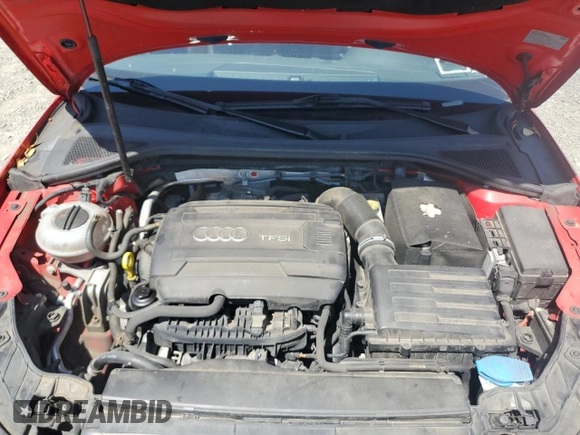 2015 Audi A3 Premium with VIN WAUACGFF2F1047403, listed as a Copart auction lot 62104235 with 91,397 mi miles and Salvage title. Bid and sale history available at DreamBid. Image 11.