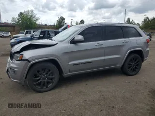 2018 Jeep Grand Cherokee Altitude with VIN 1C4RJEAG9JC246753, listed as a Copart auction lot 54497745 with 121,665 mi miles and Salvage title. Bid and sale history available at DreamBid. Image 1.