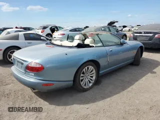 2006 Jaguar XK8 with VIN SAJDA42CX62A45610, listed as a Copart auction lot 75286034 with Not Provided miles and Salvage Title. Bid and sale history available at carsss.com. Image 3.