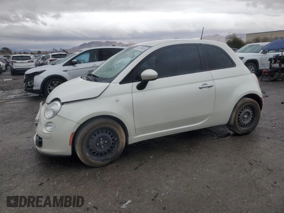 2014 FIAT 500 Pop with VIN 3C3CFFAR6ET264172, listed as a Copart auction lot 45570445 with 99,417 mi miles and Salvage Title. Bid and sale history available at carsss.com. Image 1.