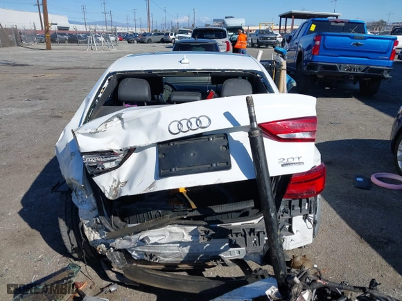 2018 Audi A3 Sedan Premium with VIN WAUB8GFF7J1050666, listed as a IAAI auction lot 41625893 with 1 mi miles. Bid and sale history available at carsss.com. Image 16.