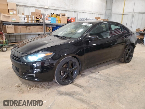 2014 Dodge Dart SXT with VIN 1C3CDFBB0ED907015, listed as a Copart auction lot 51106845 with 143,444 mi miles and Non Repairable. Bid and sale history available at carsss.com. Image 1.