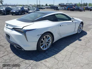 2018 Lexus LC with VIN JTHHP5AY4JA001016, listed as a IAAI auction lot 41644661 with 1 mi miles. Bid and sale history available at carsss.com. Image 4.