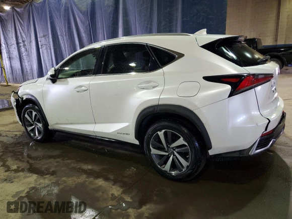 2019 Lexus NX 300h z VIN JTJBJRBZ7K2103135, wystawiony jako Copart lot #52692635 z przebiegiem 88 555 mil mil oraz Czysty tytuł • Clean title. Historia ofert i sprzedaży dostępna na DreamBid. Obrazek 2.