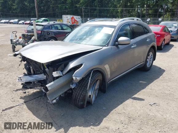 2010 Infiniti FX with VIN JN8AS1MWXAM850350, listed as a IAAI auction lot 42466041 with Not provided miles and . Bid and sale history available at DreamBid. Image 2.