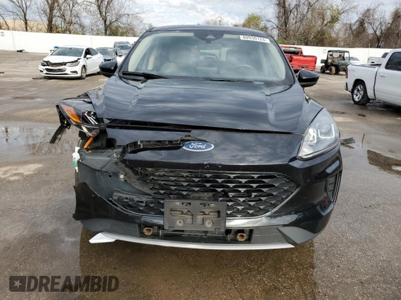 2020 Ford Escape SE Sport Hybrid with VIN 1FMCU0BZ9LUC29685, listed as a Copart auction lot 80930124 with 79,388 mi miles and Salvage title. Bid and sale history available at DreamBid. Image 5.