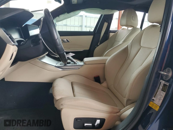 2021 BMW 3 Series 330i with VIN 3MW5R1J07M8B86693, listed as a Copart auction lot 59595985 with 43,852 mi miles and Salvage title. Bid and sale history available at DreamBid. Image 7.