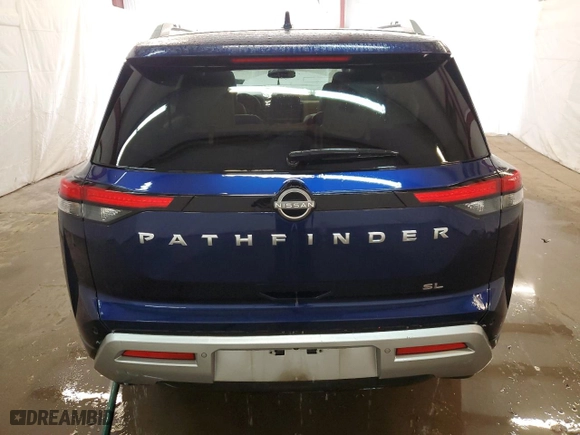 2022 Nissan Pathfinder SL with VIN 5N1DR3CB6NC269031, listed as a Copart auction lot 44126175 with 39,640 mi miles and Clean Title. Bid and sale history available at carsss.com. Image 6.