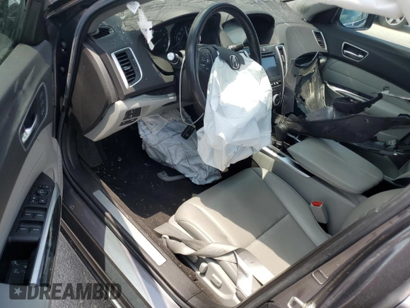 2019 Acura TLX with VIN 19UUB1F3XKA010438, listed as a Copart auction lot 56319025 with 25,081 mi miles and Non repairable. Bid and sale history available at DreamBid. Image 8.