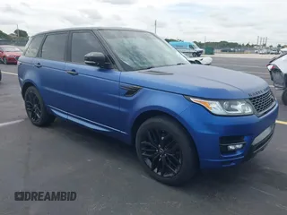 2015 Land Rover Range Rover Sport HSE z VIN SALWR2VF9FA603114, wystawiony jako IAAI lot #42602532 z przebiegiem 98 415 mil mil oraz . Historia ofert i sprzedaży dostępna na DreamBid. Obrazek 1.