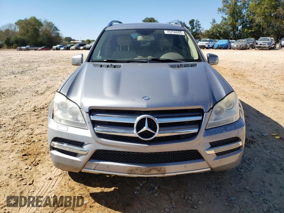 2012 Mercedes-Benz GL 450 with VIN 4JGBF7BE8CA770479, listed as a Copart auction lot 76256664 with 161,146 mi miles and Salvage Title. Bid and sale history available at DreamBid. Image 5.