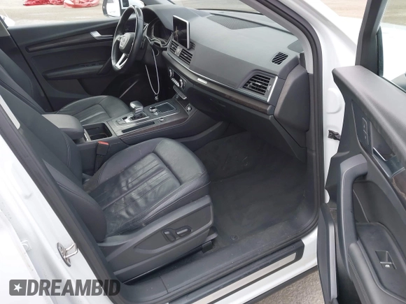 2020 Audi Q5 Premium Plus with VIN WA1BNAFY3L2098991, listed as a IAAI auction lot 42185111 with 94,758 mi miles and . Bid and sale history available at DreamBid. Image 5.
