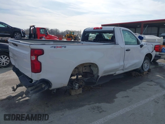 2019 Chevrolet Silverado 1500 with VIN 3GCNYAEHXKG214799, listed as a IAAI auction lot 41500194 with 129,776 mi miles and . Bid and sale history available at DreamBid. Image 4.