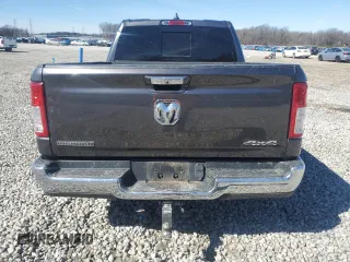 2019 Ram 1500 Big Horn/Lone Star with VIN 1C6RRFFG9KN805156, listed as a Copart auction lot 47454455 with 191,482 mi miles and Salvage Title. Bid and sale history available at carsss.com. Image 6.