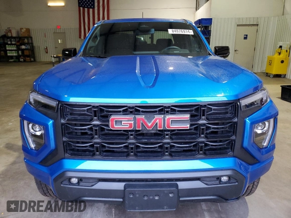 2024 GMC Canyon 2WD Elevation with VIN 1GTP5BEK3R1192270, listed as a Copart auction lot 84976914 with 7,432 mi miles and Salvage Title. Bid and sale history available at carsss.com. Image 5.
