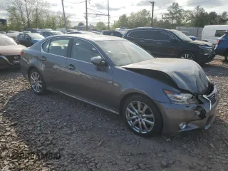 2013 Lexus GS 350 with VIN JTHCE1BL7D5004176, listed as a Copart auction lot 55047945 with 90,320 mi miles and Salvage Title. Bid and sale history available at DreamBid. Image 4.