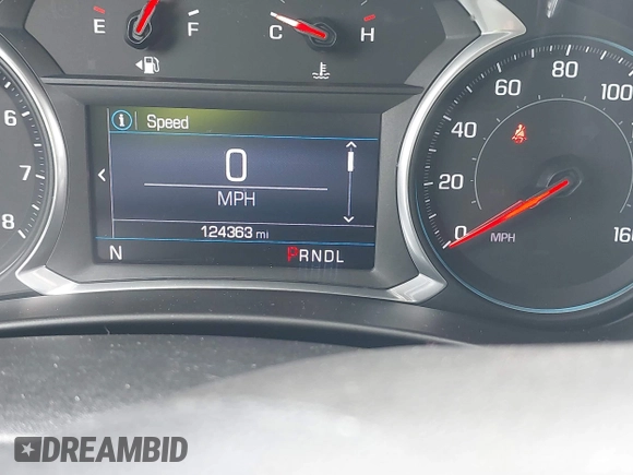 2019 Chevrolet Equinox LT with VIN 2GNAXUEV0K6286221, listed as a IAAI auction lot 41850709 with 124,363 mi miles and . Bid and sale history available at carsss.com. Image 15.