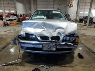 2000 BMW 5 Series 528iA with VIN WBADM6343YGU14817, listed as a Copart auction lot 41567125 with 0 mi miles and Salvage Title. Bid and sale history available at carsss.com. Image 5.