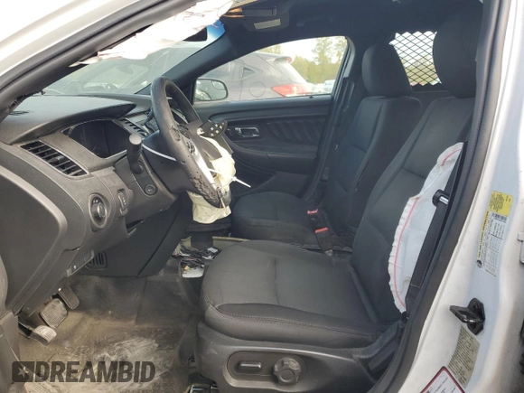2017 Ford Police Interceptor with VIN 1FAHP2L83HG145067, listed as a Copart auction lot 76990514 with 112,165 mi miles and Salvage title. Bid and sale history available at DreamBid. Image 7.