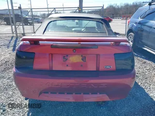 2004 Ford Mustang Deluxe with VIN 1FAFP44694F219365, listed as a IAAI auction lot 41628448 with 124,733 mi miles. Bid and sale history available at carsss.com. Image 17.