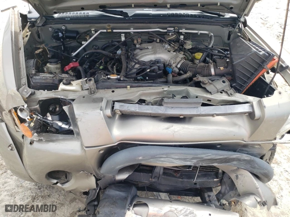 2004 Nissan Frontier 2WD XE Desert Runner with VIN 1N6ED26T44C404329, listed as a Copart auction lot 46780245 with 0 mi miles and Salvage Title. Bid and sale history available at carsss.com. Image 12.