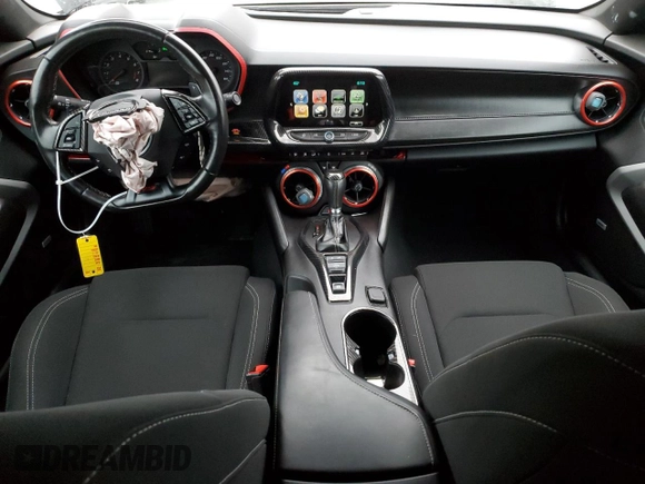 2018 Chevrolet Camaro 1LT with VIN 1G1FB1RS6J0185714, listed as a Copart auction lot 72110132 with 74,647 mi miles. Bid and sale history available at carsss.com. Image 8.