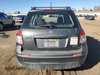 2010 Suzuki SX4 with VIN JS2YB5A37A6311383, listed as a Copart auction lot 46848505 with 102,062 mi miles and Clean Title. Bid and sale history available at carsss.com. Image 6.