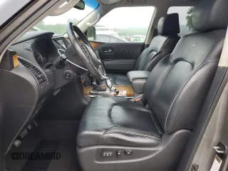 2012 Infiniti QX56 7-passenger z VIN JN8AZ2NE8C9019328, wystawiony jako Copart lot #58619665 z przebiegiem 152 534 mil mil oraz Czysty tytuł • Clean title. Historia ofert i sprzedaży dostępna na DreamBid. Obrazek 7.