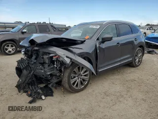 2023 Mazda CX-9 Signature with VIN JM3TCBEY2P0642851, listed as a Copart auction lot 42877495 with 43,141 mi miles and Salvage title. Bid and sale history available at DreamBid. Image 1.
