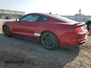 2021 Ford Mustang GT z VIN 1FA6P8CF4M5113873, wystawiony jako Copart lot #51390305 z przebiegiem 37 224 mil mil oraz Szkody całkowita. Historia ofert i sprzedaży dostępna na DreamBid. Obrazek 2.