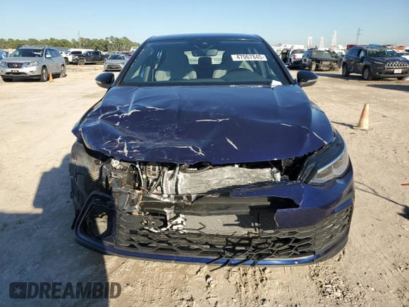 2024 Volkswagen Golf GTI 380 SE with VIN WVW2A7CD7RW181671, listed as a Copart auction lot 47067845 with 4,027 mi miles and Salvage Title. Bid and sale history available at carsss.com. Image 5.