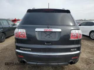 2011 GMC Acadia Denali with VIN 1GKKVTED1BJ360824, listed as a Copart auction lot 49878505 with 109,252 mi miles and Salvage Title. Bid and sale history available at carsss.com. Image 6.