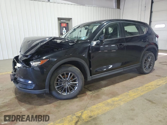 2019 Mazda CX-5 Sport with VIN JM3KFBBM6K0577791, listed as a Copart auction lot 49677375 with 71,394 mi miles and Salvage Title. Bid and sale history available at DreamBid. Image 1.