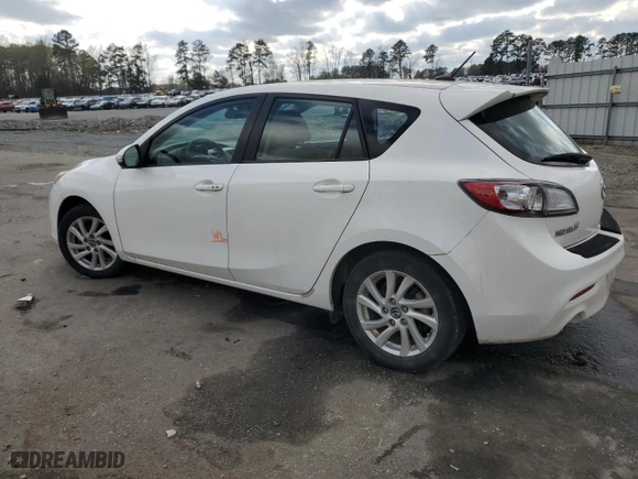 2013 Mazda Mazda3 i Grand Touring with VIN JM1BL1M7XD1833172, listed as a Copart auction lot 50377105 with 143,141 mi miles and Salvage Title. Bid and sale history available at carsss.com. Image 2.