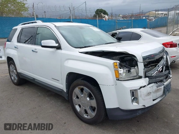 2011 GMC Terrain SLT-2 with VIN 2CTFLWE59B6317511, listed as a IAAI auction lot 41826425 with 165,704 mi miles and . Bid and sale history available at carsss.com. Image 1.