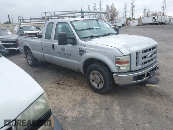 2008 Ford Super Duty F-250 SRW XL with VIN 1FTSX20Y48EC46974, listed as a IAAI auction lot 41637500 with 224,489 mi miles. Bid and sale history available at carsss.com. Image 13.