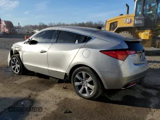 2010 Acura ZDX Tech Pkg with VIN 2HNYB1H40AH502136, listed as a Copart auction lot 80725034 with 146,896 mi miles and Salvage Title. Bid and sale history available at carsss.com. Image 2.