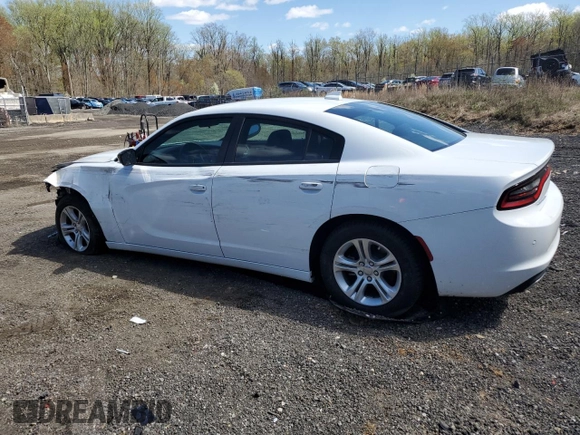 2023 Dodge Charger SXT z VIN 2C3CDXBG8PH583481, wystawiony jako Copart lot #52414405 z przebiegiem Nie podano mil oraz Szkody całkowita. Historia ofert i sprzedaży dostępna na DreamBid. Obrazek 2.
