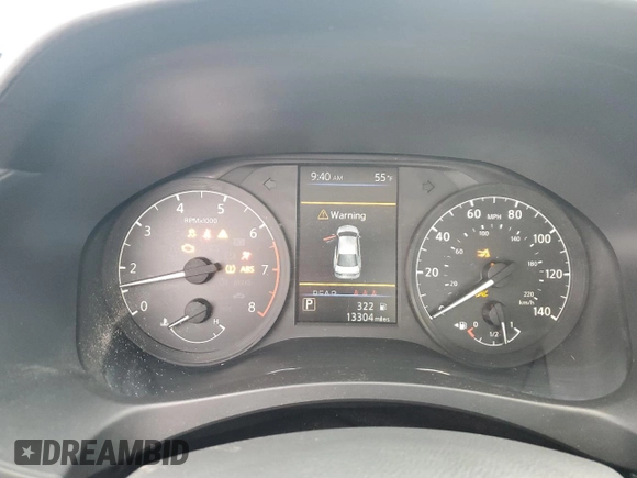 2023 Nissan Altima S with VIN 1N4BL4BV8PN404389, listed as a Copart auction lot 48964645 with 13,304 mi miles and Salvage Title. Bid and sale history available at carsss.com. Image 9.