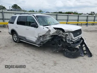 2002 Ford Explorer XLT with VIN 1FMZU63K42UD20344, listed as a Copart auction lot 50005215 with 63,640 mi miles and Salvage Title. Bid and sale history available at DreamBid. Image 4.