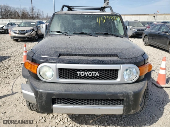 2007 Toyota FJ Cruiser with VIN JTEBU11F970019447, listed as a Copart auction lot 48753225 with 179,717 mi miles and Salvage Title. Bid and sale history available at carsss.com. Image 5.