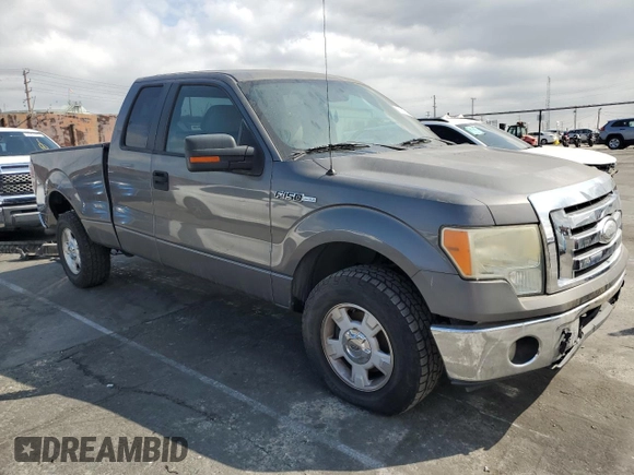 2009 Ford F-150 STX with VIN 1FTRX128X9KB12348, listed as a Copart auction lot 51002435 with 349,277 mi miles and Salvage Title. Bid and sale history available at carsss.com. Image 4.