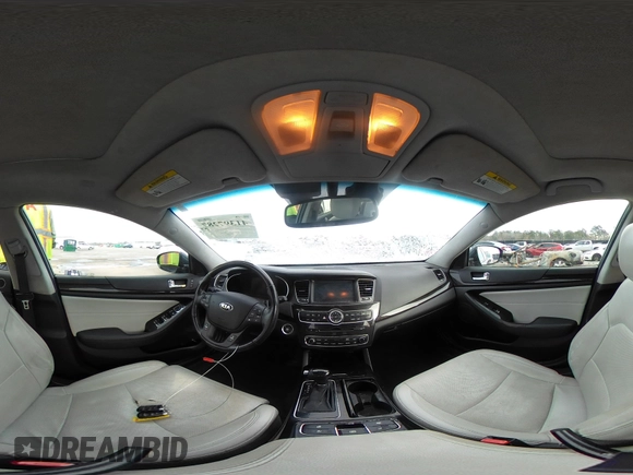 2014 Kia Cadenza Premium with VIN KNALN4D70E5122510, listed as a IAAI auction lot 41397287 with 91,130 mi miles. Bid and sale history available at carsss.com. Image 18.