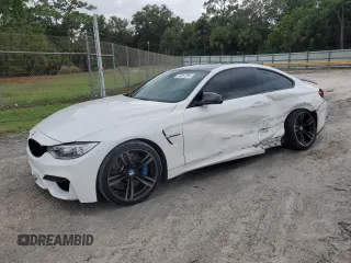 2015 BMW M4 with VIN WBS3R9C5XFK331253, listed as a Copart auction lot 72857284 with 78,309 mi miles and Salvage Title. Bid and sale history available at carsss.com. Image 1.
