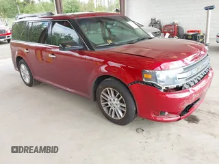 2015 Ford Flex SEL z VIN 2FMHK6C8XFBA21944, wystawiony jako IAAI lot #42437721 z przebiegiem 158 511 mil mil oraz . Historia ofert i sprzedaży dostępna na DreamBid. Obrazek 1.