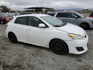 2009 Toyota Matrix S with VIN 2T1KE40E39C016435, listed as a Copart auction lot 46533975 with 181,291 mi miles and Salvage Title. Bid and sale history available at carsss.com. Image 4.