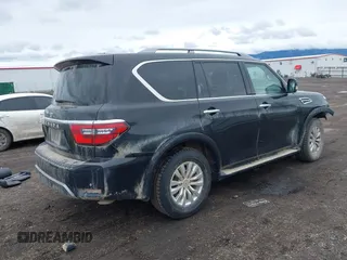 2023 Nissan Armada SV with VIN JN8AY2AD5P9692793, listed as a IAAI auction lot 41882261 with 51,790 mi miles and . Bid and sale history available at DreamBid. Image 4.