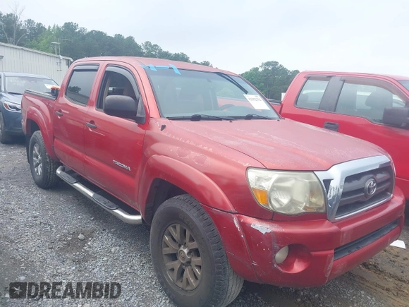 2009 Toyota Tacoma PreRunner with VIN 3TMJU62N89M074989, listed as a IAAI auction lot 42352332 with 277,020 mi miles and . Bid and sale history available at DreamBid. Image 1.